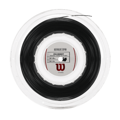 CUERDAS WILSON REVOLVE SPIN 16 REEL NEGRO - 1