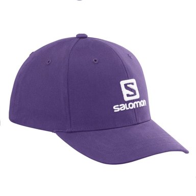 GORRO SALOMON LOGO CAP MORADO