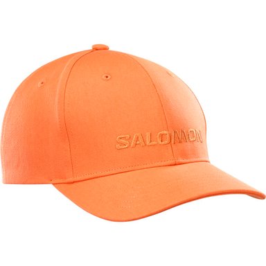 GORRA SALOMON LOGO CAP NARANJA