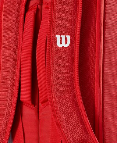 RAQUETERO DE TENIS WILSON SUPER TOUR WILSON RED 6PK 2025 RED - 3