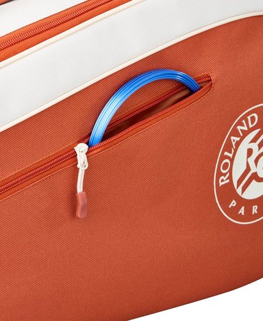 RAQUETERO DE TENIS WILSON TEAM 3PK ROLAND GARROS 2025 CREAM/CLAY - 6