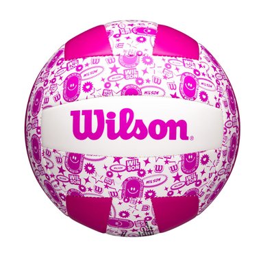 PELOTA DE VOLEY WILSON SEASONAL ROSADO VB OF