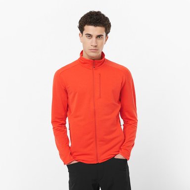 CASACA ESSENTIAL LIGHTWARM FZ HOMBRE - SALOMON