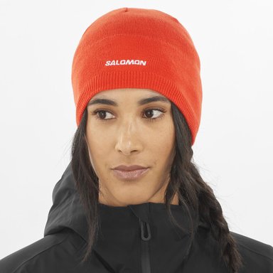 GORRO BEANIE ROJO - SALOMON