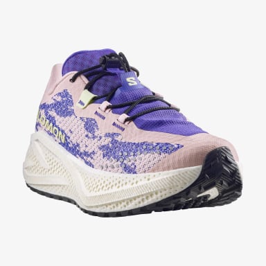 ZAPATILLAS GRAVEL RUNNING MUJER SALOMON AERO GLIDE 4 GRVL GRIS AZUL MARINO - 3