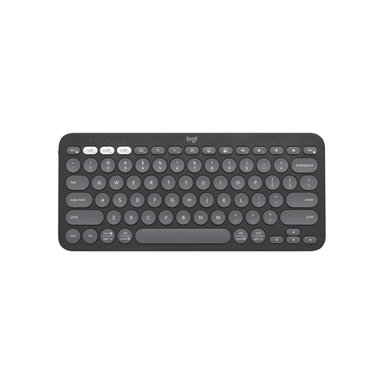TECLADOS LOGITECH PEBBLE 2 K380S BLUETOOTH/WIRELESS SP NEGRO - 1