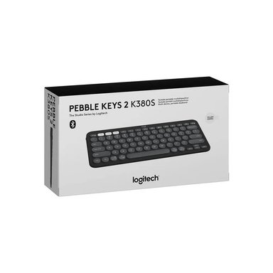 TECLADOS LOGITECH PEBBLE 2 K380S BLUETOOTH/WIRELESS SP NEGRO - 3