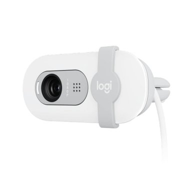 CAMARA WEB LOGITECH BRIO 100 FHD 1080P USB-A WHITE - 2