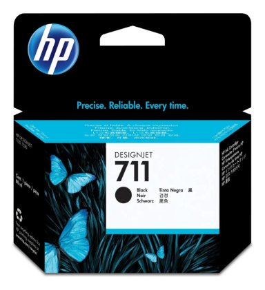 CARTUCHO ORIGINAL HP 711 NEGRO - 1