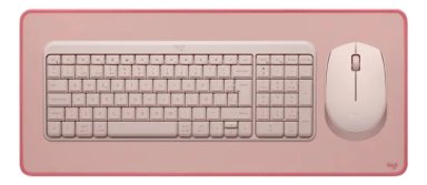 TECLADO K250 Y MOUSE M170 Y PAD MOUSE LOGITECH ROSA - 1