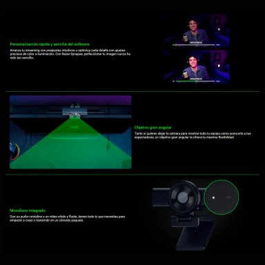 CÁMARA WEB RAZER KIYO X FULL HD 1080P 60FPS PARA STREAMING Y VIDEOLLAMADAS - 4
