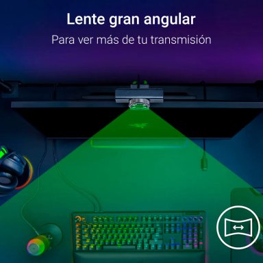 CÁMARA WEB RAZER KIYO X FULL HD 1080P 60FPS PARA STREAMING Y VIDEOLLAMADAS - 7