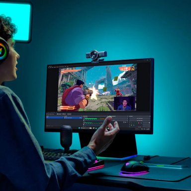 CÁMARA WEB RAZER KIYO X FULL HD 1080P 60FPS PARA STREAMING Y VIDEOLLAMADAS - 8