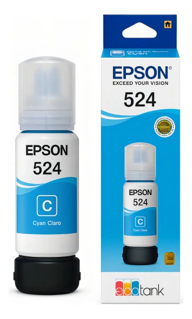 PACK DE TINTAS EPSON T524 ORIGINAL PARA ECOTANK L6490 L15150 L15160 KIT CMYK - 4