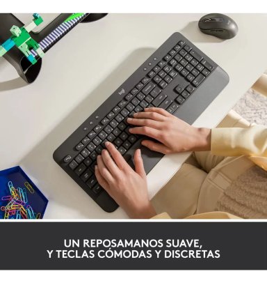 KIT DE TECLADO K650 Y MOUSE M650L SIGNATURE LOGITECH BT NEGRO - 2