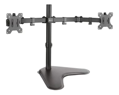 SOPORTE DE ESCRITORIO CON DOBLE BRAZO KLIP XTREME KPM-311 PARA MONITORES DE 17 A 32 PULGADAS - 1