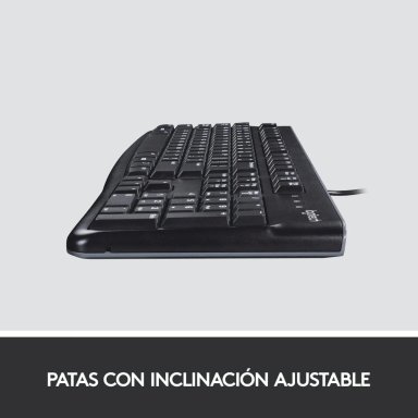 TECLADO USB LOGITECH K120 CON DISEÑO RESISTENTE A SALPICADURAS - 5
