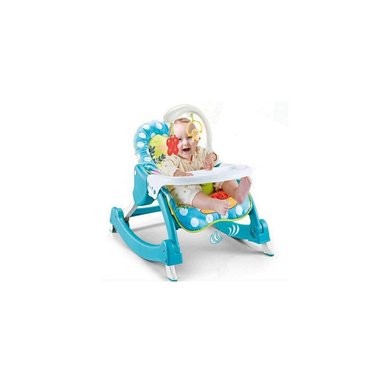 SILLA DE COMER MECEDORA 3 EN 1 VIBRADOR Y TOYS CELESTE