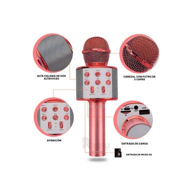 MICRÓFONO BLUETOOTH INALÁMBRICO