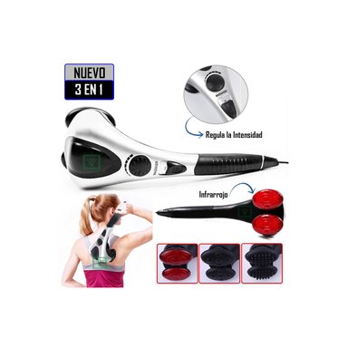 MASAJEADOR CUERPO ELÉCTRICO CON INFRARROJO