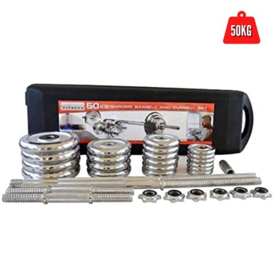 MANCUERNAS YORK PESAS 50KG + BARRA ADAPTADORA