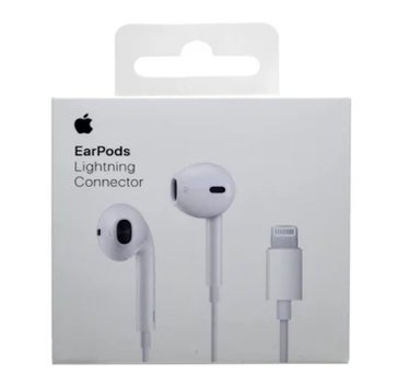 AUDÍFONOS APPLE IN-EAR ENTRADA LIGTHNING ORIGINAL LIGHTNING IPHONE 13 PRO MAX BLANCO - 1