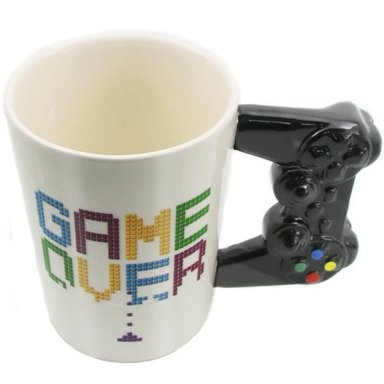 TAZA CREATIVA GAMER OVER