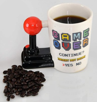 TAZA CREATIVA OVER GAMER
