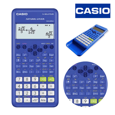 Calculadora Científica Casio FX-82LA PLUS-2 BU – Azul - 1