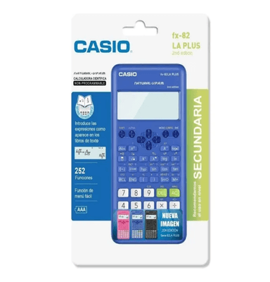 Calculadora Científica Casio FX-82LA PLUS-2 BU – Azul - 6