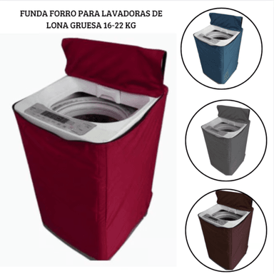 FUNDA FORROS LAVADORA IMPERMEABLE 10-15 KG