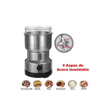 MOLINILLO ELÉCTRICO 150W 4 ASPAS TRITURADOR CAFÉ Y GRANOS