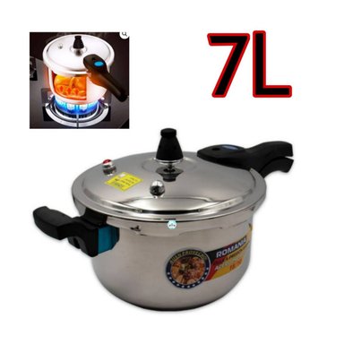 OLLA A PRESIÓN UNIVERSAL 7 LT 7 LITROS ROMANIA ACERO INOXI
