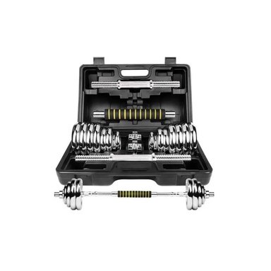 SET PESAS METAL 20KG YORK MANCUERNAS ADAPTADOR