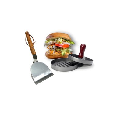 MOLDE PARA HAMBURGUESA UNIVERSAL IBAD2910B PRENSA HAMBURGUESA ESPÁTULA