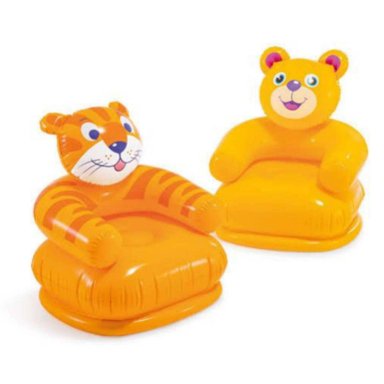 SILLON INFLABLE INTEX SILLON INFLABLE PARA NIÑOS NARANJA PARA NIÑOS