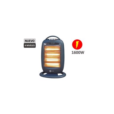 CALEFACTOR TREVELY ELÉCTRICO TCH-040 PLOMO 1600W