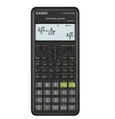 CALCULADORA CASIO CIENTIFICA FX-350LA PLUS NEGRO - 1