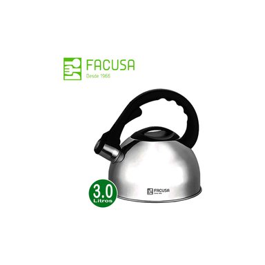TETERA FACUSA ACERO INOXIDABLE 3 L MODELO ELEGANT