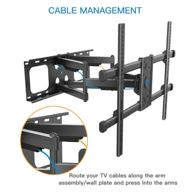 Rack TV – Soporte Móvil Giratorio para TV de 65" a 90" - 1
