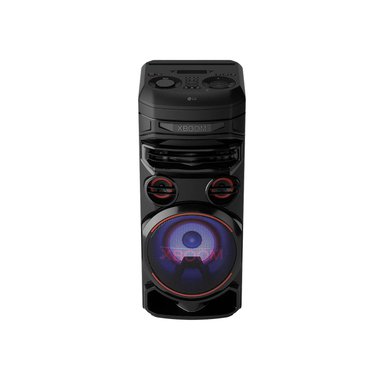 PARLANTE TORRE SONIDO BLUETOOTH LG RNC7 XBOOM KARAOKE MAS MICROFONO NEGRO - 2