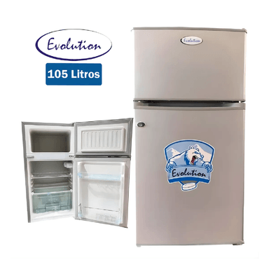 Frigobar Evolution 2 Puertas 105L BCD-105 – Gris - 1