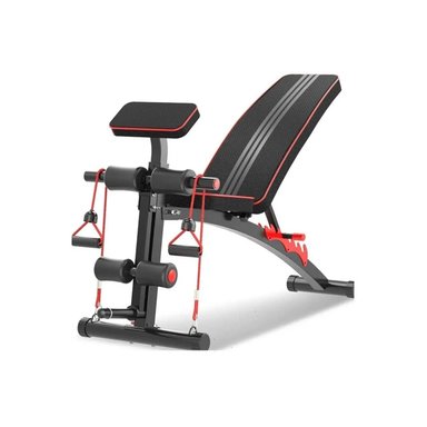 BANCA NEGRO LIBRE REGULABLE PESAS MULTIPLE PREDICADOR 1208