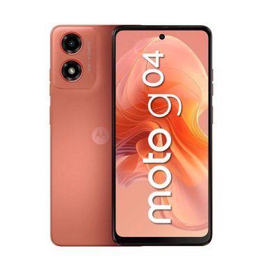 CELULAR MOTOROLA MOTO G04 128GB 4GB RAM 6.6" NARANJA AMANECER