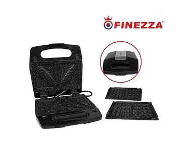 SANDWICHERA FINEZZA WAFLERA FZ-820WS PLACAS INTERCAMBIABLES