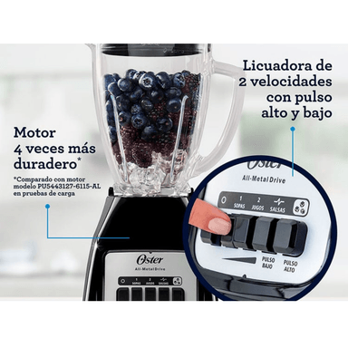 LICUADORA OSTER BLSTKAG-BPB-053 2 VELOCIDADES BLSTKAG BPB 053 - 3