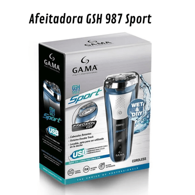AFEITADORA ELÉCTRICA GAMA GSH 987 SPORT