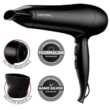 SECADORA CABELLO GAMA 2200W MISTRAL TOURMALINE ION BECHD0000002464 - 3