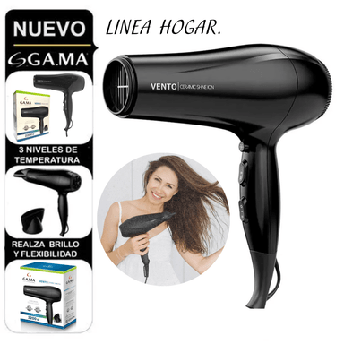 SECADORA CABELLO GAMA 2200W MISTRAL VENTO CERAMIC ION