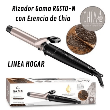 RIZADOR DE CABELLO GAMA CHIA RGSTD-N25 25MM